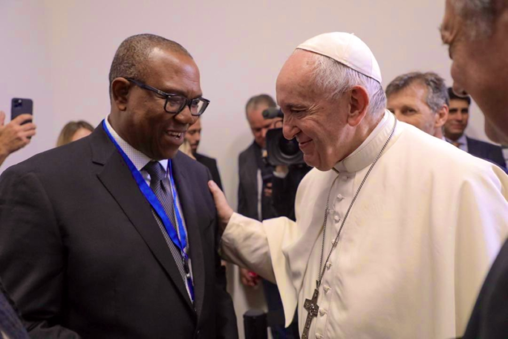 Peter Obi celebrates Pope Francis as a beacon of peace on his 88th birthday