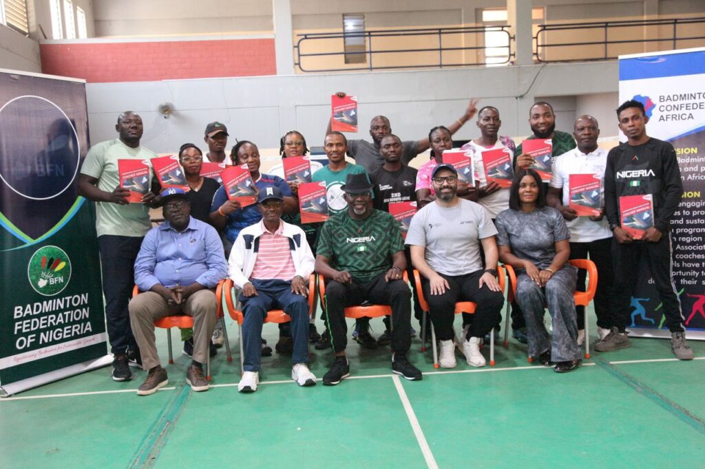 Nigeria’s Badminton Initiative: BFN empowers Coaches for LA 2028 Olympics