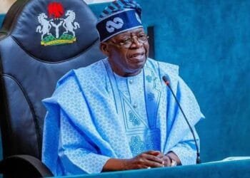 President Bola Tinubu arrives at National Assembly to present N47.96tn 2025 budget proposal amid tight security
