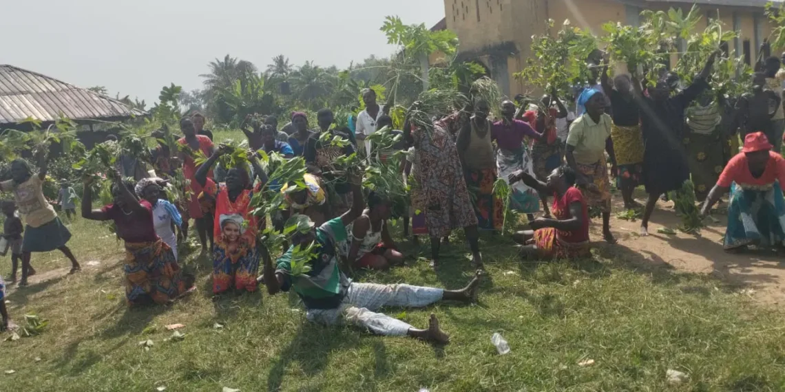 Okuama community protest death of president general, issues 7- day ultimatum to FG