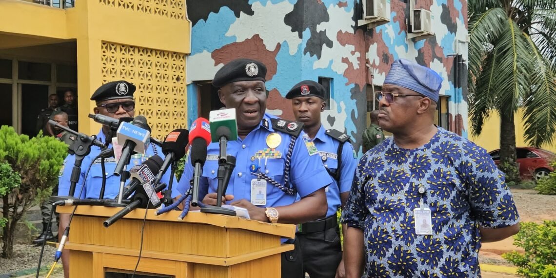Police rescue 2 kidnap victims, recover arms in Asaba
