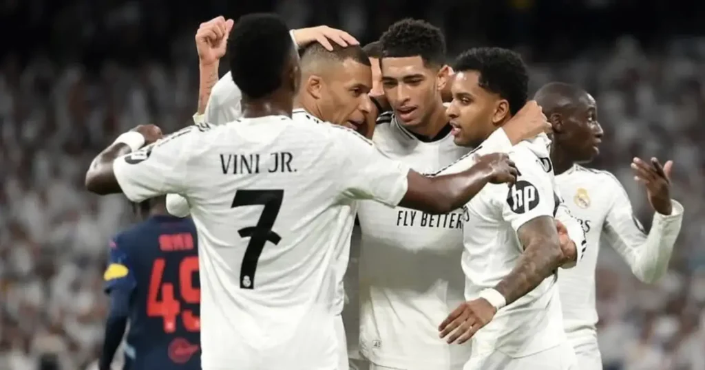 Real Madrid crush RB Salzburg 5-1 to keep UEFA dream alive