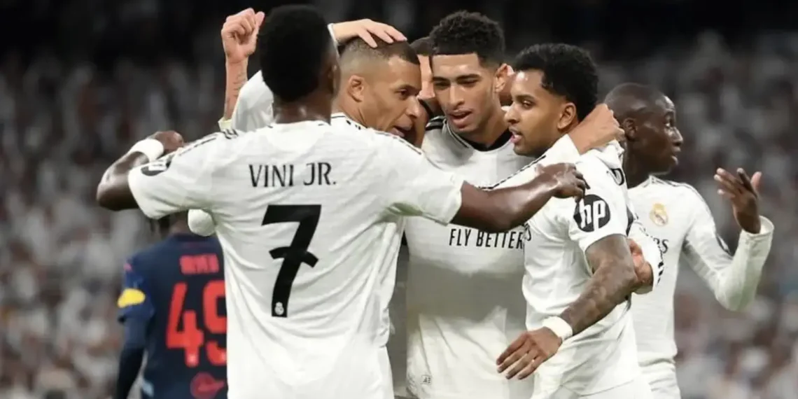 Real Madrid crush RB Salzburg 5-1 to keep UEFA dream alive