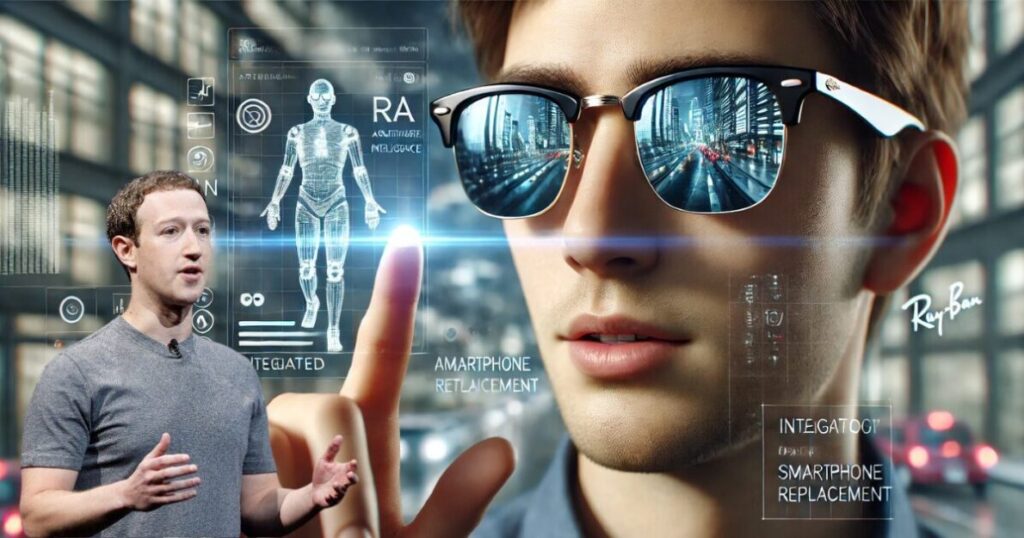 Smart glasses could replace smartphones, says Zuckerberg
