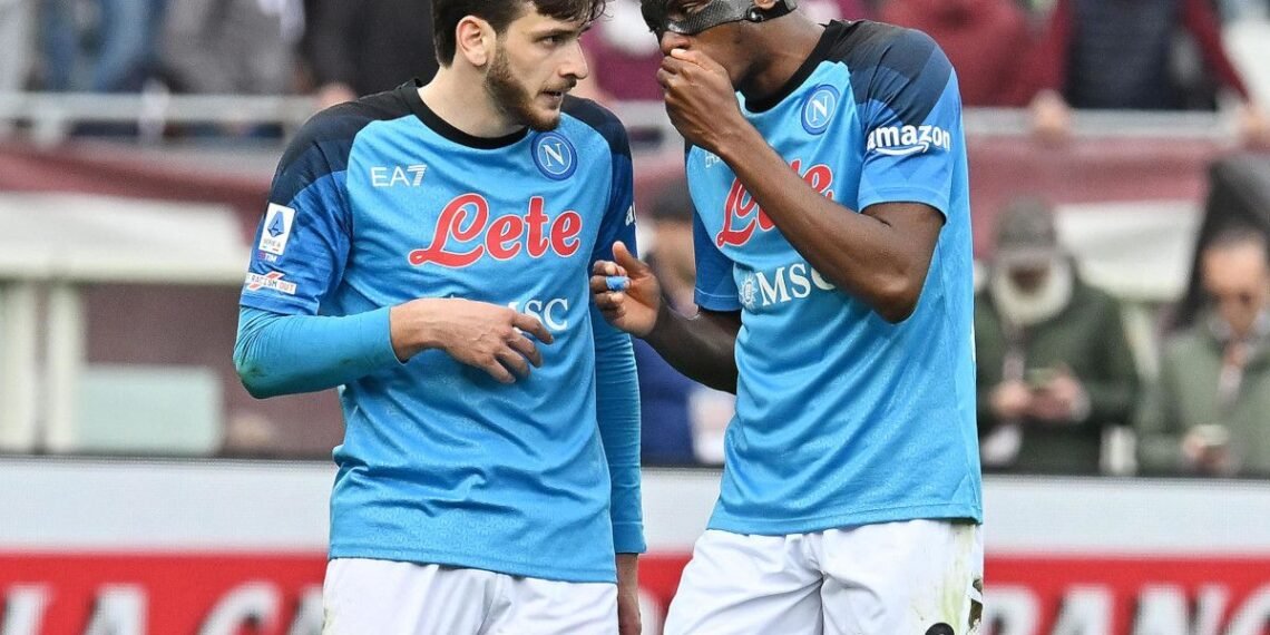 Napoli to lose €70m over delayed Osimhen, Kvara deals
