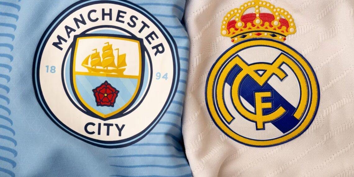 Manchester City vs Real Madrid, Champions League play-off