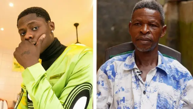 Mohbad and his father