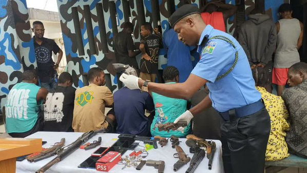Police smash robbery syndicate, arrest 4 other suspects for various offences in Delta
