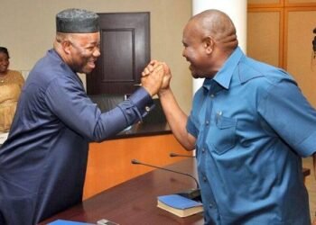 Wike and national assembly leader Akpabio