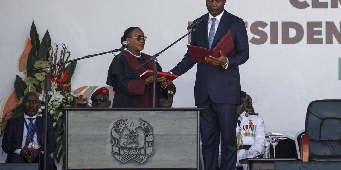 Mozambique's new president sworn -in despite opposition boycott