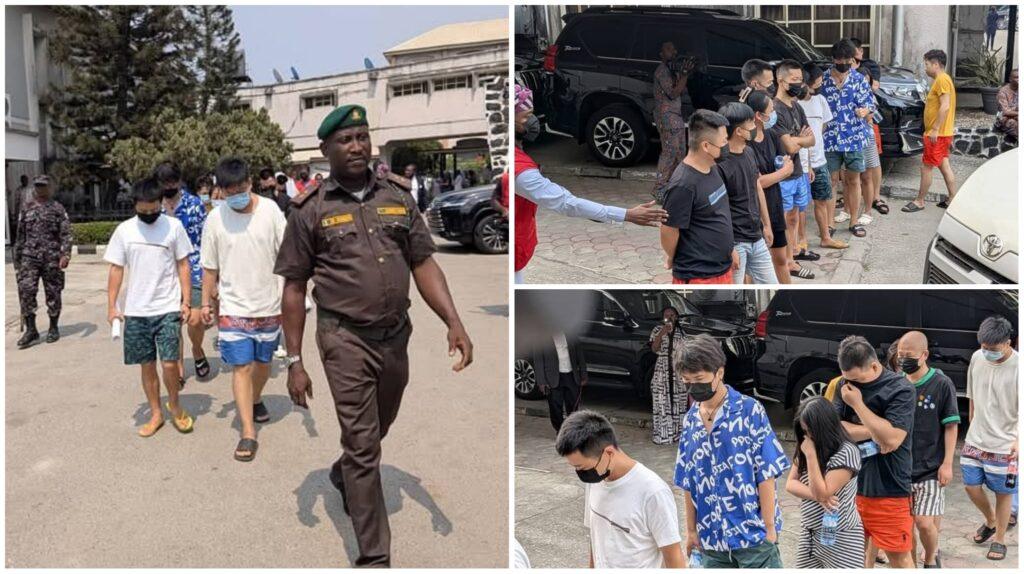 EFCC arraigns 11 Chinese, 1 Filipino over alleged internet fraud in Lagos