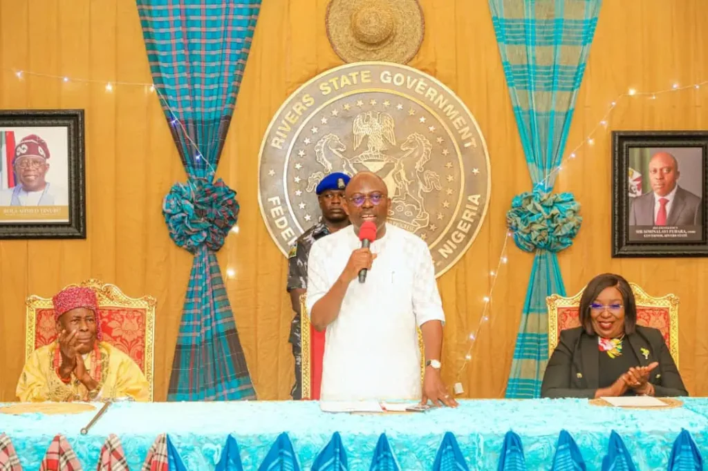 Gov. Fubara commends chairman Rivers Traditional Rulers Council for repositioning body