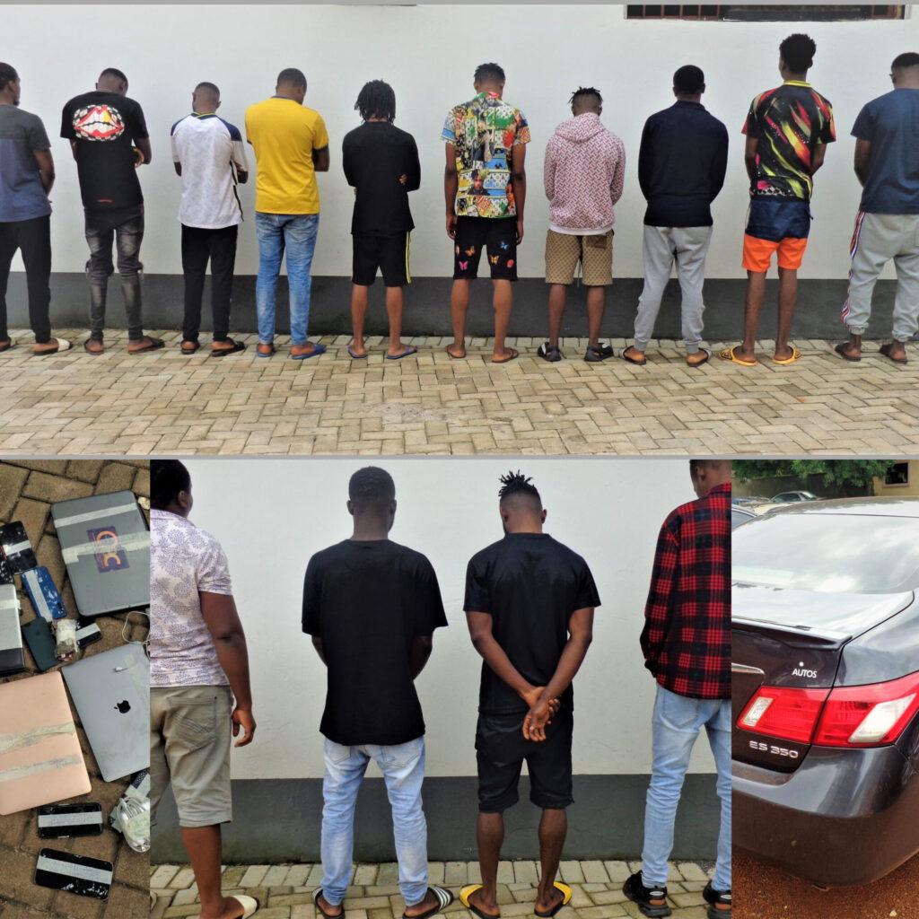 EFCC arraign 16 internet fraudsters in Enugu