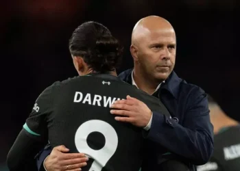 Slot unhappy over striker Darwin Nunez's work-rate