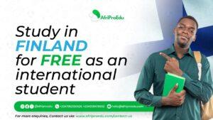 Study in Finland for Free: How AfriProEdu is revolutionizing abroad education opportunities for African