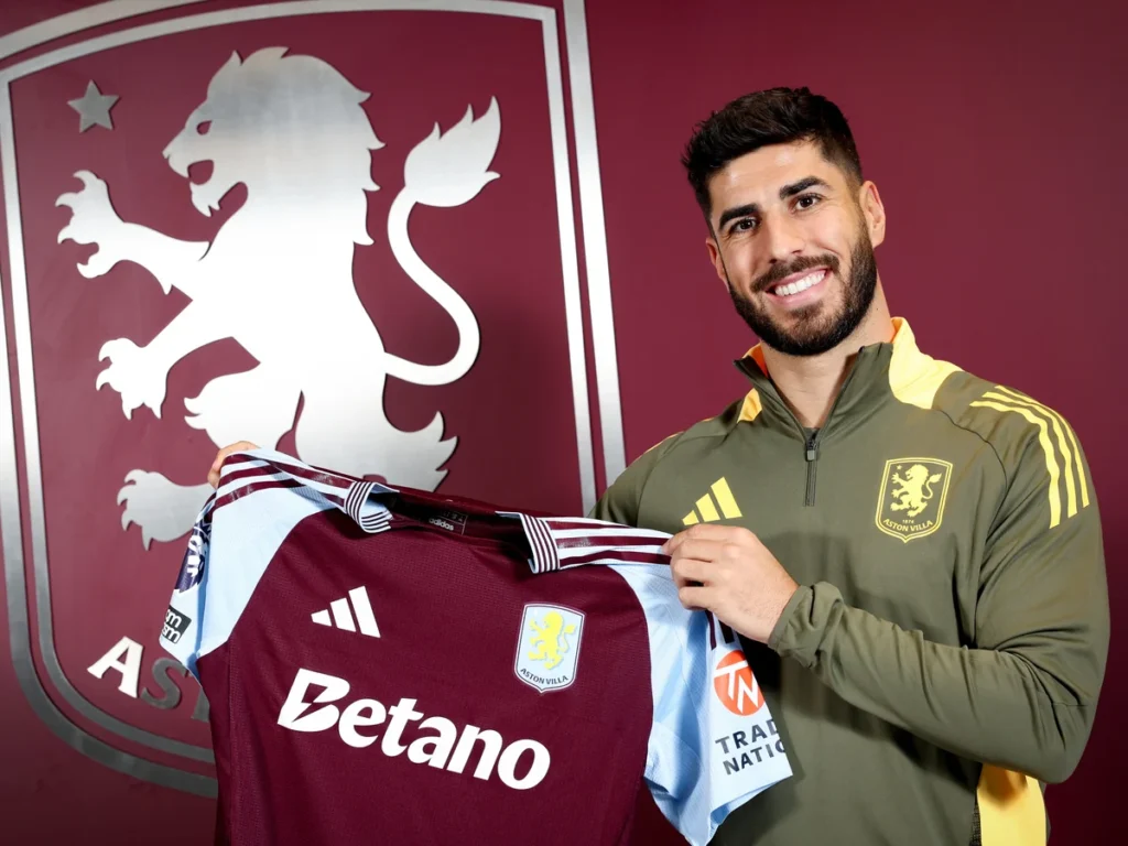 Villa finally sign midfielder Marco Asensio, defender Disasi
