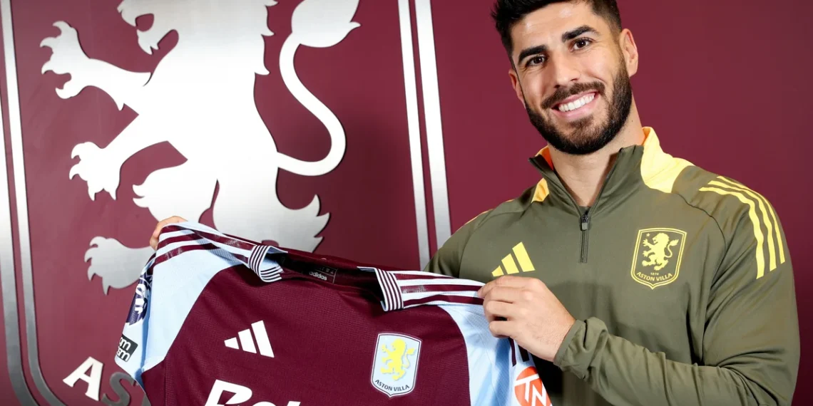 Villa finally sign midfielder Marco Asensio, defender Disasi