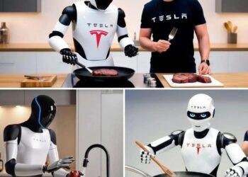Elon Musk unveils AI Robot Chef