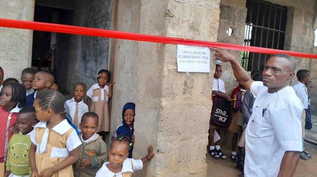 Cross River cracks down on illegal Schools as Education Commissioner shuts down 2 Institutions