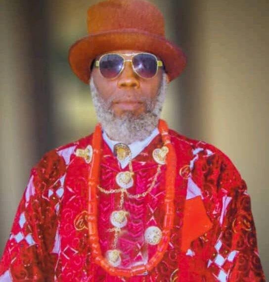 His Royal Highness (Chief) Wariebi Berebozigha, the Ama-Miepinamo Owei 13th of the Federated Ikarama Communities in Yenagoa Local Government Area