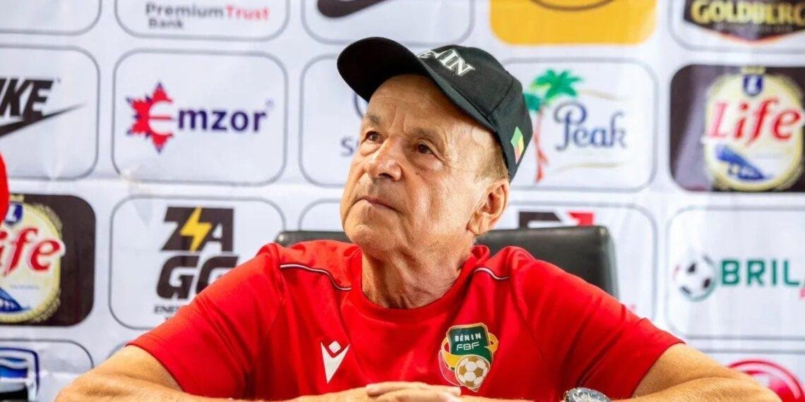 Rohr congratulates Eric Chelle on becoming Super Eagles coach