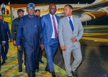 Tinubu arrives in Ethiopia for AI summit