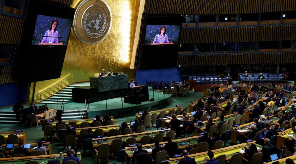 US sides with Russia