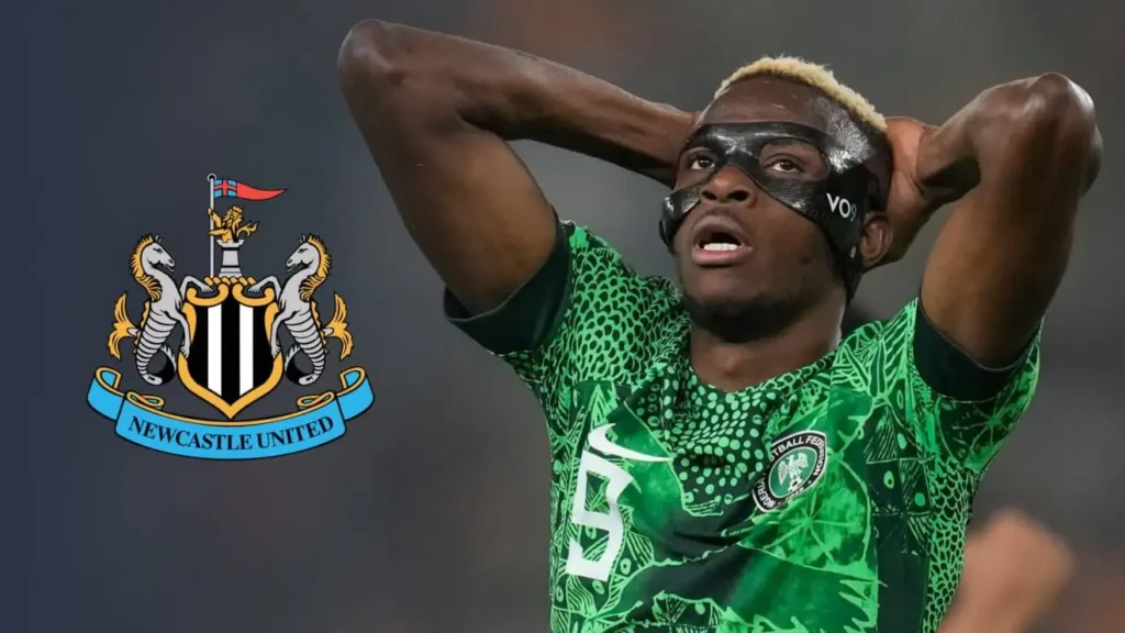 Newcastle join Chelsea in the race to sign Osimhen