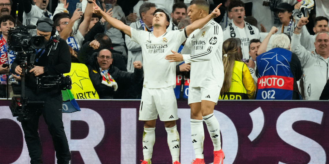 Real Madrid beat Atletico 2-1 in first leg of Champions League last 16