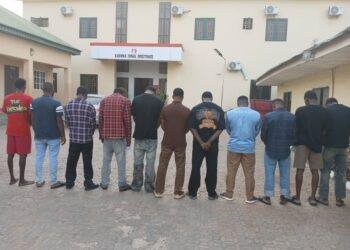 EFCC arrest 11 suspected internet fraudsters in Niger