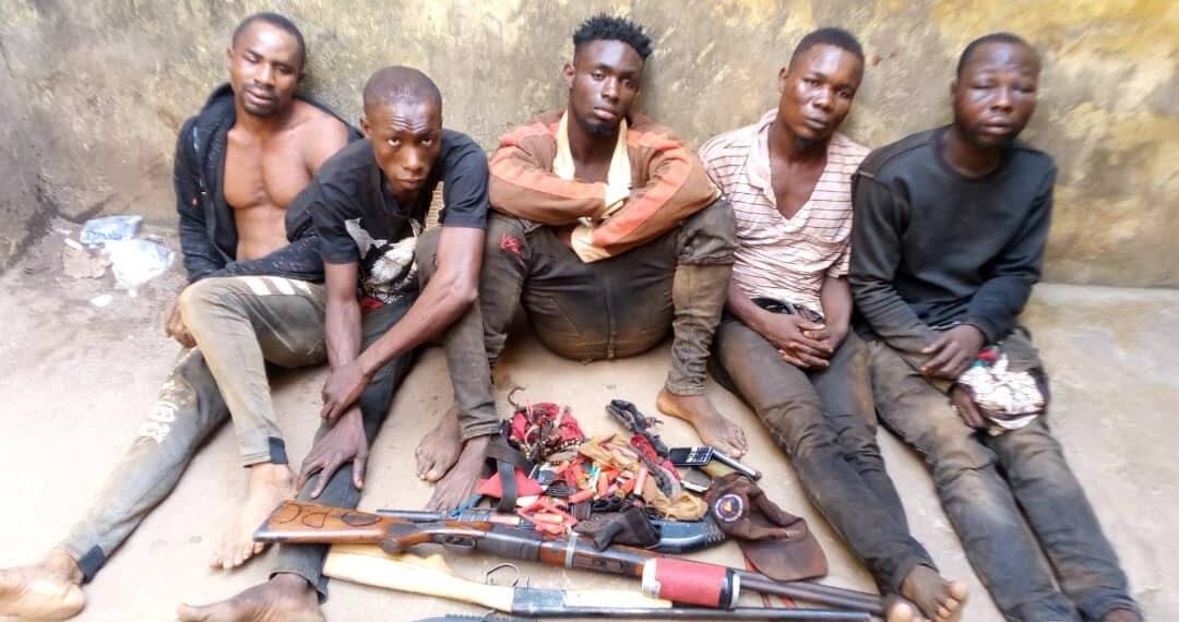 Police arrest 5 suspected kidnappers, armed robbers in Anambra