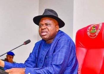 Gov. Diri raises alarm over threat to peace in Bayelsa, points accusing fingers at Wike