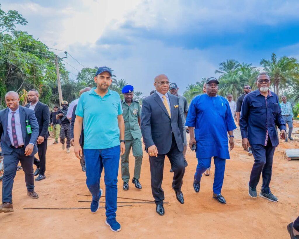 Uzodimma expresses significant progress on Owerri-Mbaise-Obowo-Umuahia road reconstruction