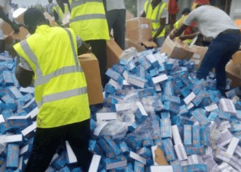 NAFDAC destroys N1tn worth fake drugs in Anambra