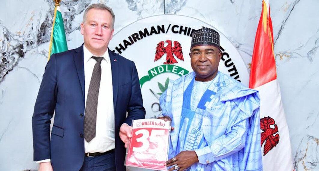 France commends NDLEA's anti-narcotics successes, donates equipment to agency