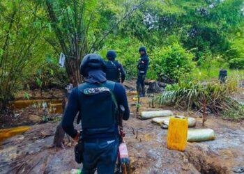 NSCDC uncovers illegal crude oil reservoir in Ondo