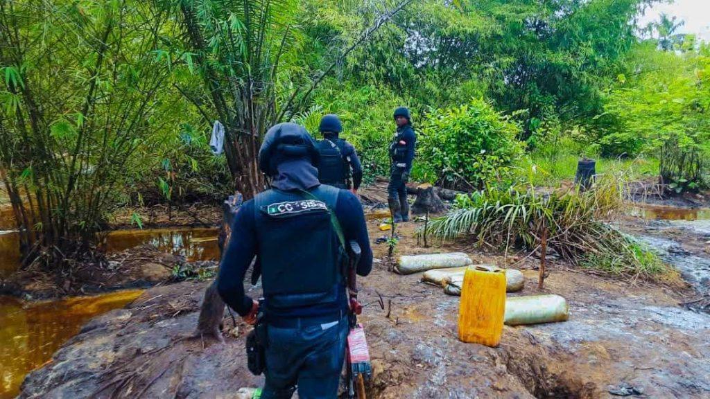 NSCDC uncovers illegal crude oil reservoir in Ondo