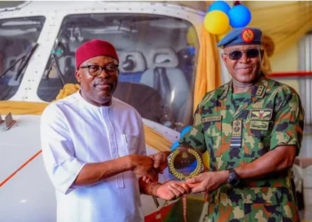 Gov. Fubara donates helicopter to air force to protect critical national assets