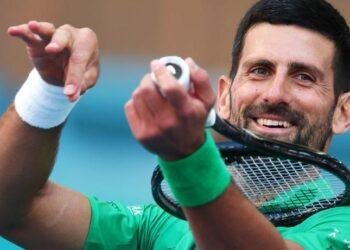 Djokovic defeats Musetti to reach Miami quarter-finals