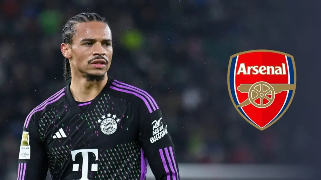 Arsenal target Bayern Munich Star Leroy Sané in blockbuster free transfer move