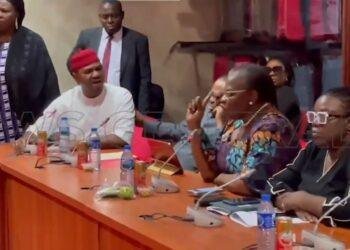 Public outrage as group defends Senator Nwebonyi, slams Ezekwesili over Senate drama