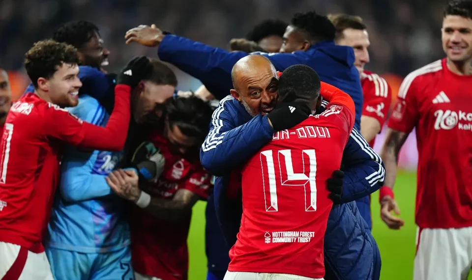 Forest advance to FA quarter -finals after penalty shoot-out win over Ipswich