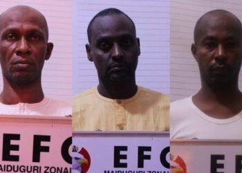 EFCC arraigns 3 suspects over N74m fraud in Maiduguri
