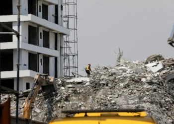 Building under construction collapses in Lagos, 2 rescued alive