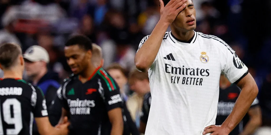 Arsenal triumphed over Real Madrid with a 2-1, marking the end of their Champions League title defense