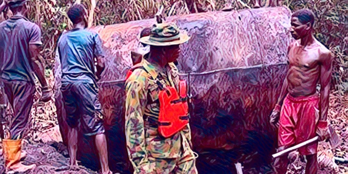 Army dismantle 16 illegal oil refining sites in Niger Delta, arrest 23 oil thieves
