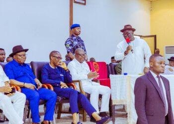 BREAKING: Oborewori, Okowa, top Delta PDP stakeholders in crucial closed-door meeting amid defection rumors