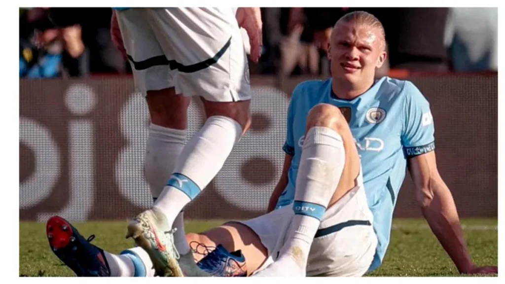 Haaland to be out for 7 weeks after ankle injury