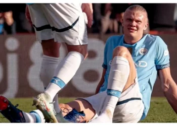 Haaland to be out for 7 weeks after ankle injury