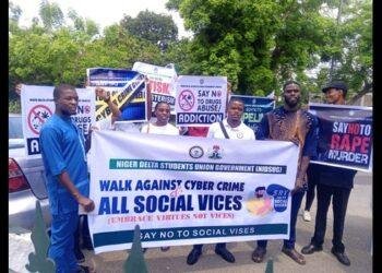 N'iger Delta Students launch campaign against drug abuse, cybercrime